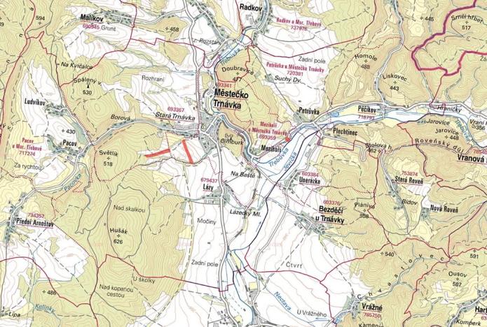 Prodej pole, Městečko Trnávka, 37305 m2