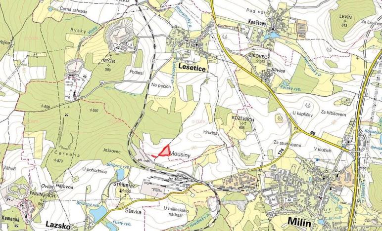 Prodej pole, Lešetice, 9106 m2