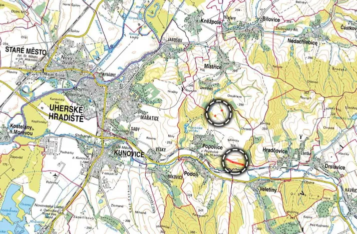 Prodej louky, Popovice, 5635 m2