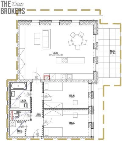 Prodej bytu 3+kk, Jablonec nad Nisou - Kokonín, Krkonošská, 91 m2