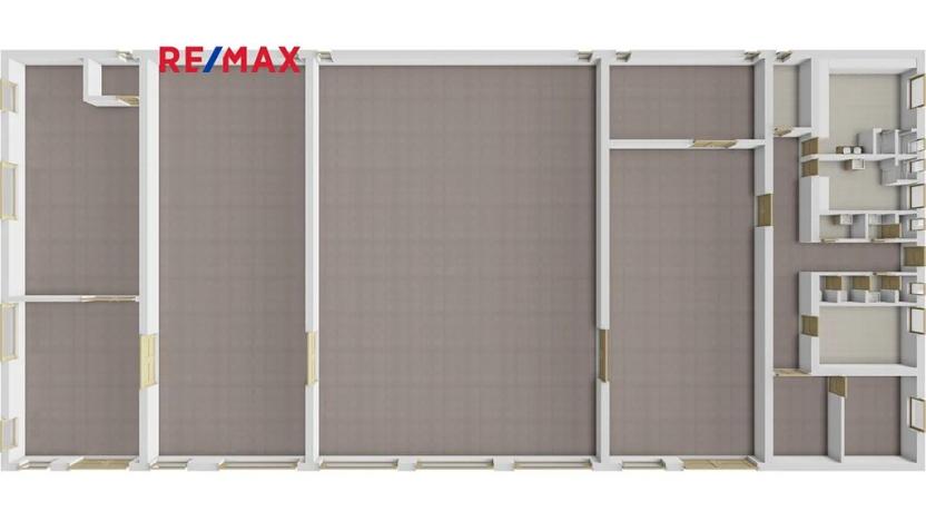 Prodej výrobních prostor, Loučany, 880 m2