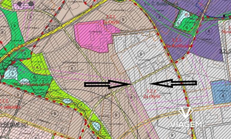 Prodej podílu pole, České Budějovice, 1000 m2