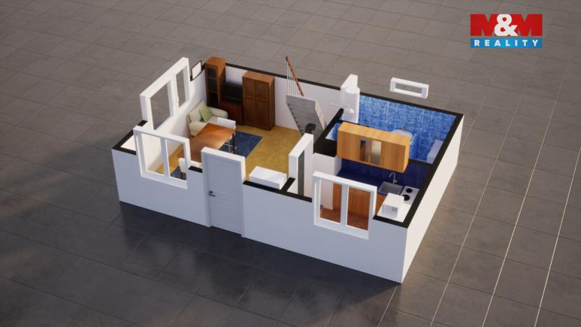 Prodej chalupy, Čtveřín - Doubí, 50 m2