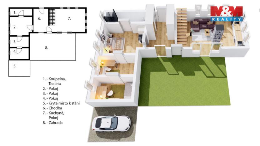 Prodej rodinného domu, Polička - Lezník, 260 m2