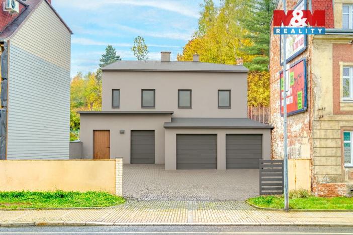 Prodej rodinného domu, Karlovy Vary - Dvory, Chebská, 203 m2