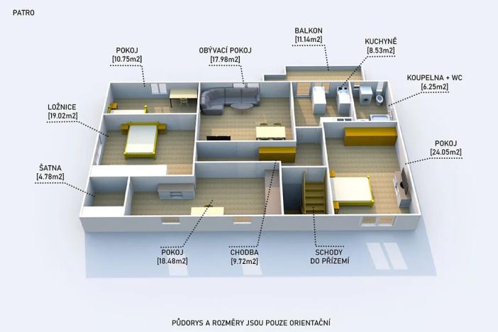 Prodej zemědělské usedlosti, Soběkury, 285 m2