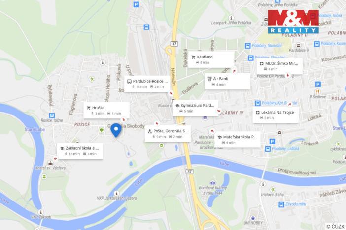 Prodej rodinného domu, Pardubice - Rosice, Marie Pujmanové, 56 m2