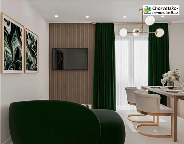 Prodej bytu 2+kk, Pag, Chorvatsko, 40 m2