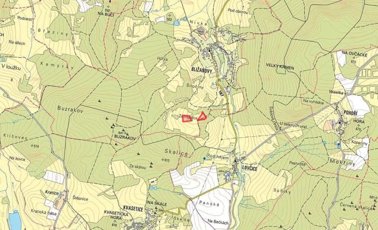 Prodej pole, Plánice, 13624 m2