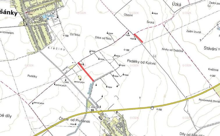 Prodej pole, Moravská Nová Ves, 6902 m2