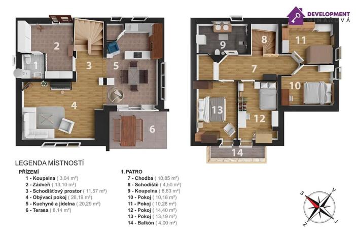 Prodej rodinného domu, Žamberk, Sadová, 146 m2