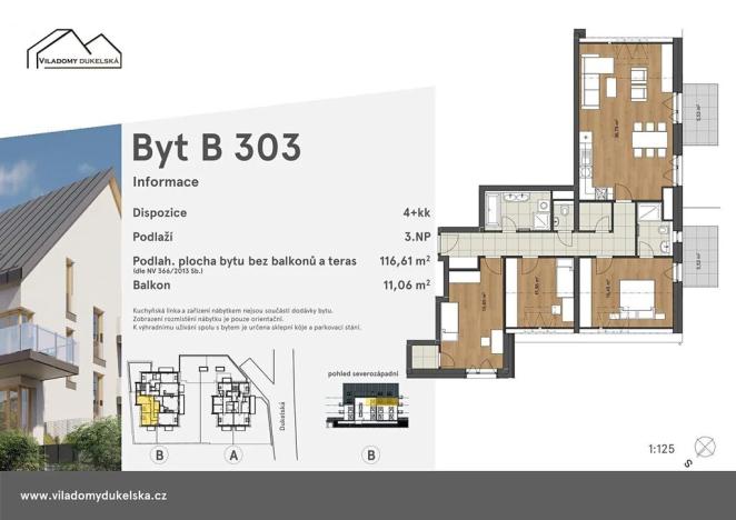 Prodej bytu 4+kk, Liberec, 128 m2