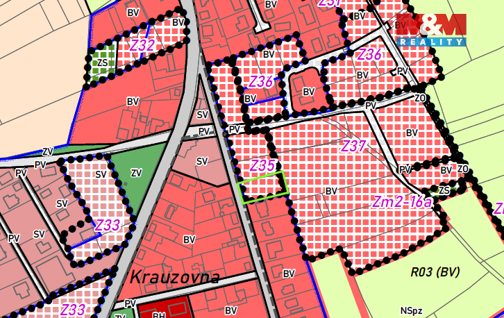 Prodej pozemku pro bydlení, Kly, 1068 m2