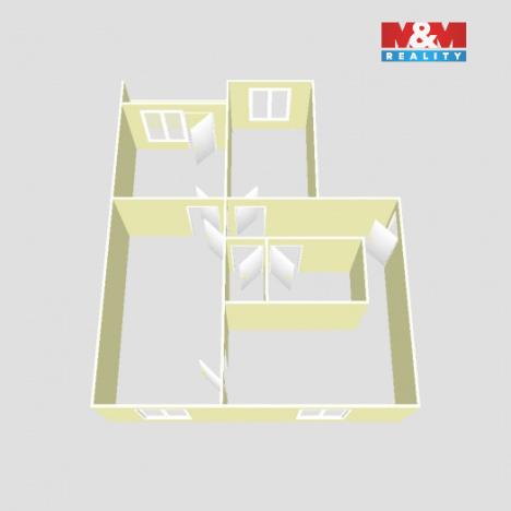 Prodej bytu 3+1, Orlová - Lutyně, Na Výsluní, 73 m2