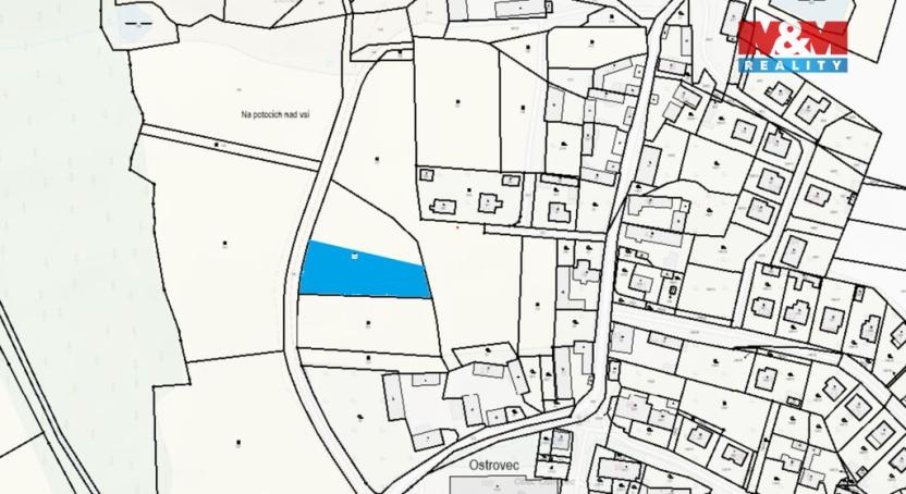Prodej pozemku pro bydlení, Ostrovec - Horní Ostrovec, 1771 m2