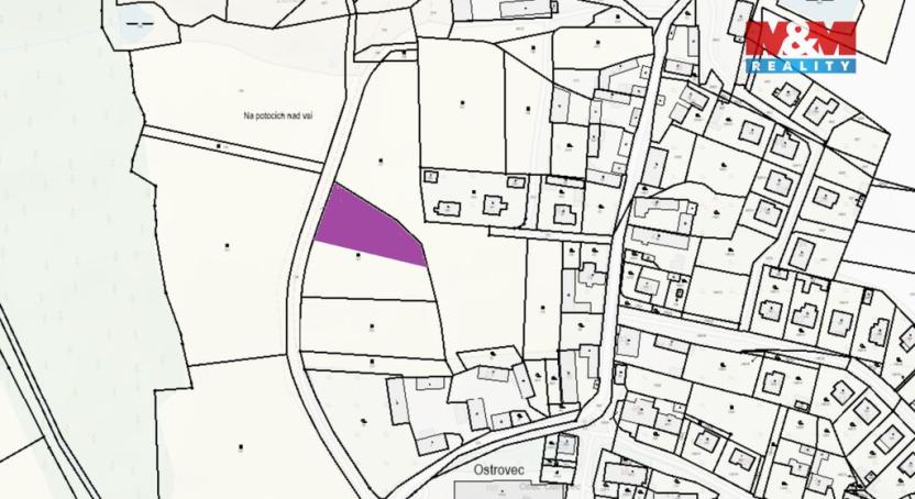 Prodej pozemku pro bydlení, Ostrovec - Horní Ostrovec, 1771 m2