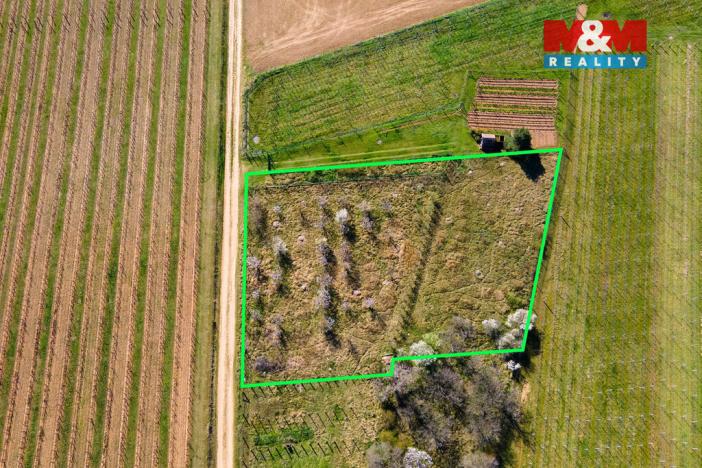 Prodej zahrady, Dobšice, 2462 m2