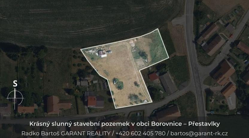 Prodej pozemku, Borovnice - Přestavlky, 3744 m2