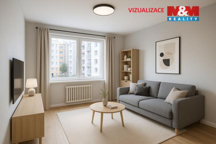 Prodej bytu 2+1, Chodov, Obránců míru, 56 m2