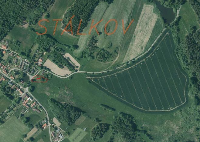 Prodej pozemku, Slavonice - Stálkov, 1609 m2
