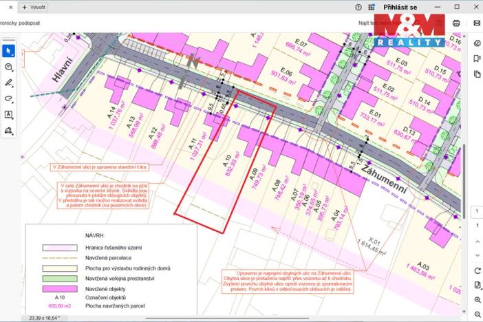 Prodej pozemku pro bydlení, Hlušovice, 1580 m2