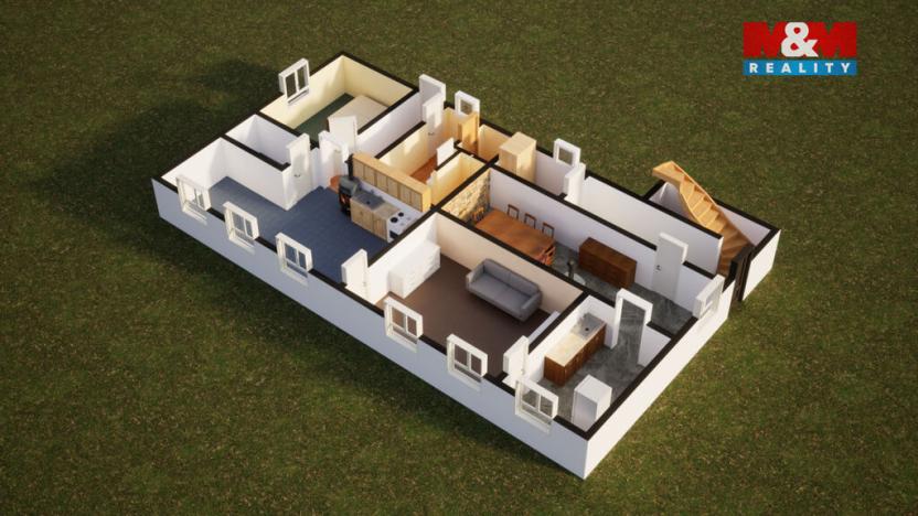 Prodej rodinného domu, Velemín, 160 m2