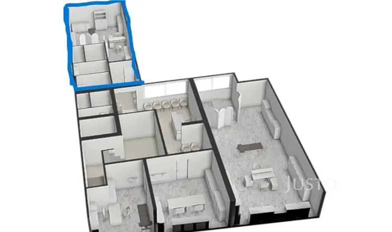 Pronájem ordinace, Písek, Havlíčkovo nám., 41 m2