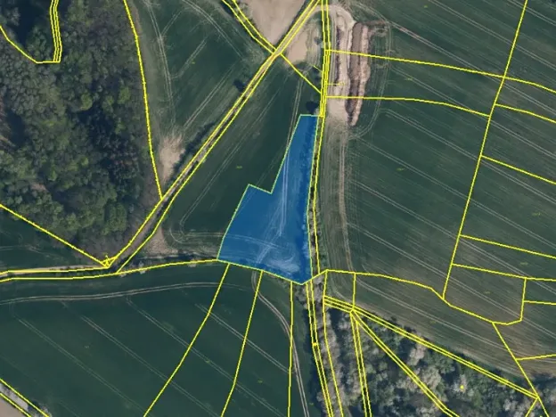 Prodej podílu pole, Mšeno, 1279 m2
