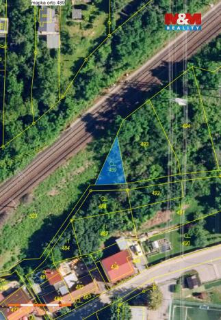 Prodej zahrady, Brno, Zlatníky, 592 m2