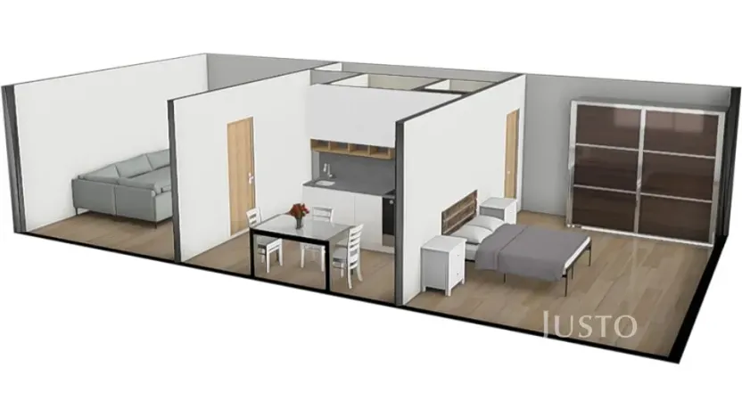 Prodej bytu 2+1, Písek, Dr. M. Horákové, 51 m2