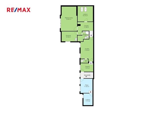 Prodej činžovního domu, Mnichovo Hradiště, Komenského, 232 m2