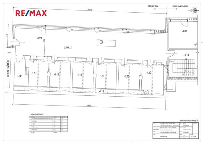 Pronájem kanceláře, Praha - Hodkovičky, Pod kopcem, 117 m2