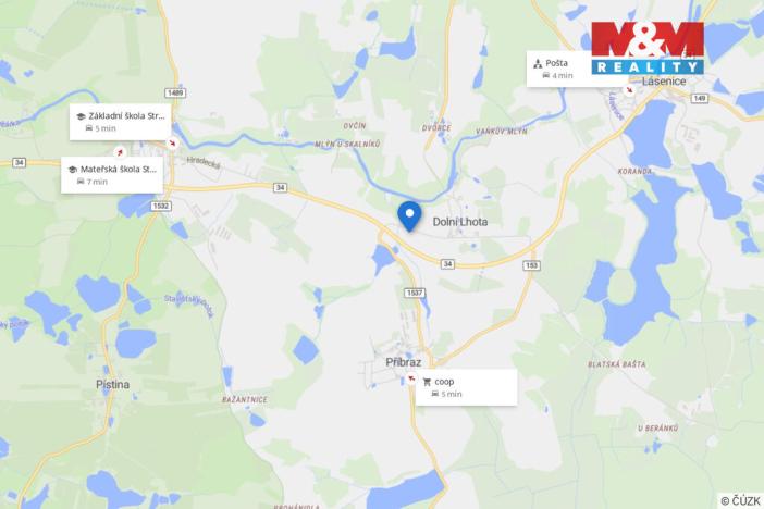 Prodej rodinného domu, Stráž nad Nežárkou - Dolní Lhota, 62 m2