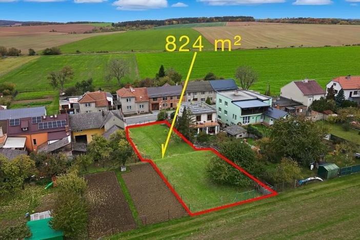 Prodej pozemku pro bydlení, Senice na Hané, 824 m2