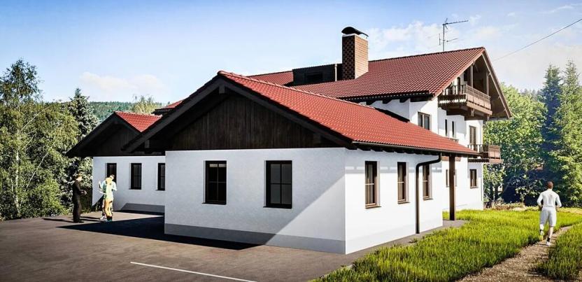 Prodej bytu 2+kk, Bayerisch Eisenstein, Německo, Brennesstraße, 58 m2