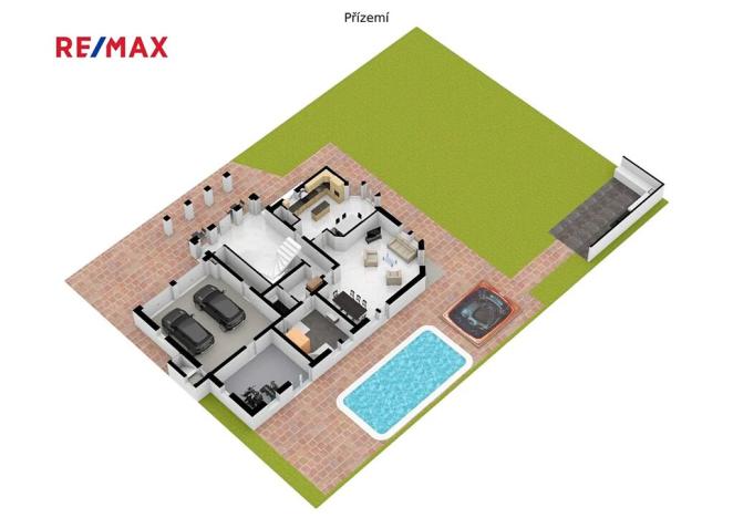 Prodej rodinného domu, Chlumčany, Sluneční, 636 m2