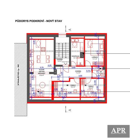 Prodej bytu 4+kk, Uherský Brod, V Kútě, 85 m2