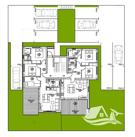 Prodej bytu 4+kk, Novalja, Chorvatsko, 78 m2