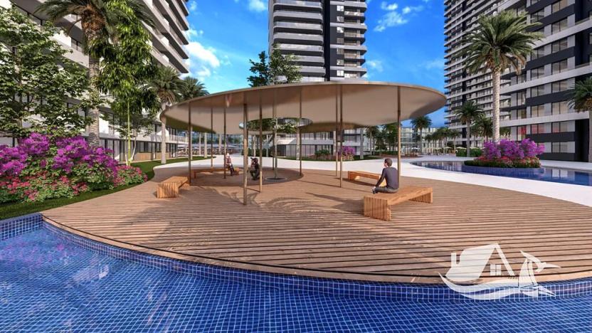 Prodej bytu 3+kk, Trikomo, Kypr, 76 m2