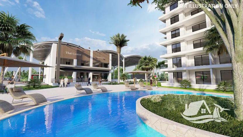 Prodej bytu 3+kk, Trikomo, Kypr, 80 m2