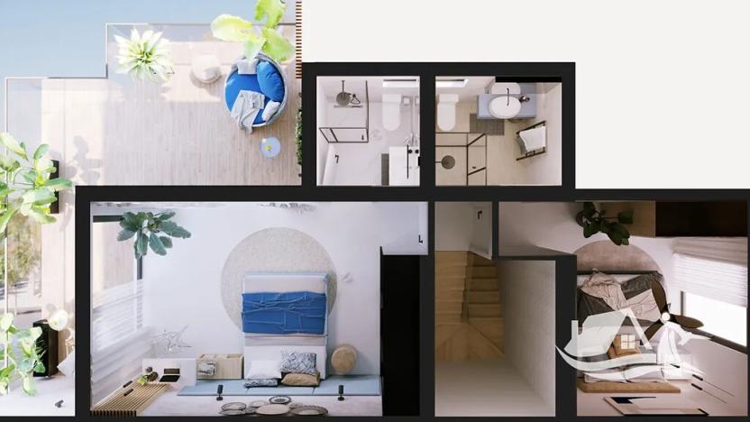 Prodej vily, Agios Amvrosios Keryneias, Kypr, 125 m2