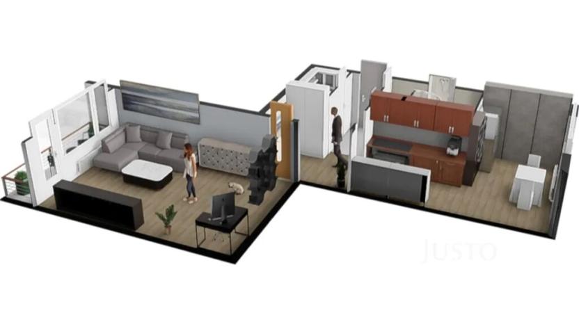 Prodej bytu 1+1, Ústí nad Labem, Maková, 45 m2