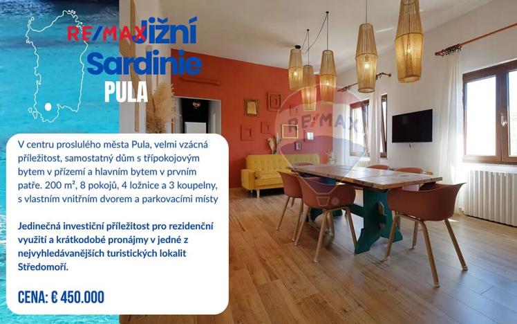 Prodej rodinného domu, Pula, Itálie, 200 m2