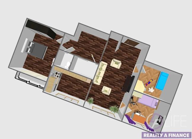 Pronájem bytu 4+1, Vrchlabí, Slovanská, 89 m2