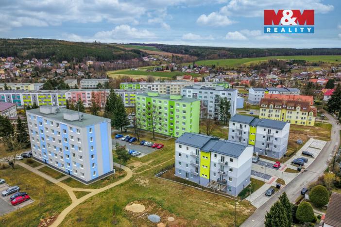 Pronájem bytu 1+kk, Kaznějov, Rybnická, 30 m2