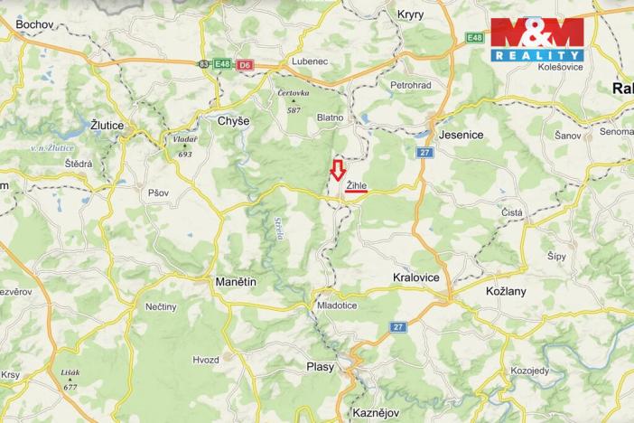 Prodej výrobních prostor, Žihle, 900 m2