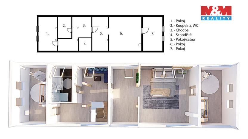 Prodej pozemku pro bydlení, Vlastějovice - Pavlovice, 961 m2