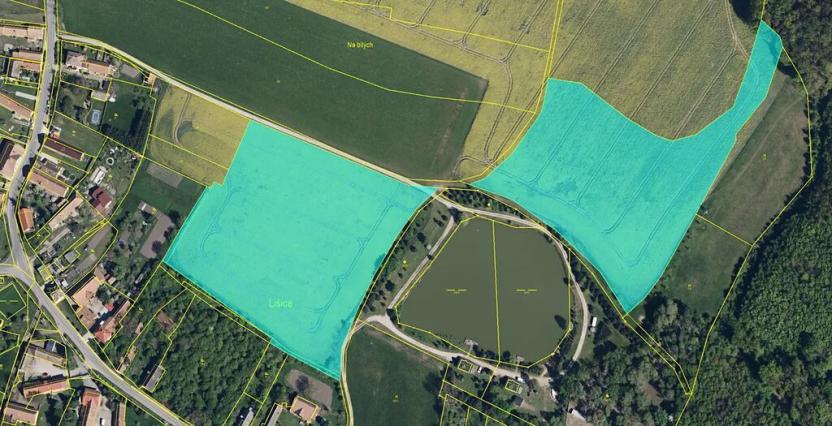 Prodej pole, Lišice, 205582 m2