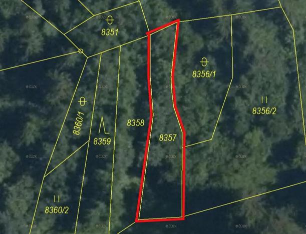 Prodej louky, Huslenky, 338 m2