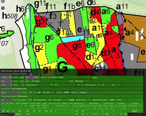 Prodej lesa, Leskovec, 11334 m2